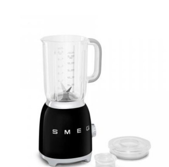 Blender SMEG BLF01BLEU, 800 W, 1,5 L, crni