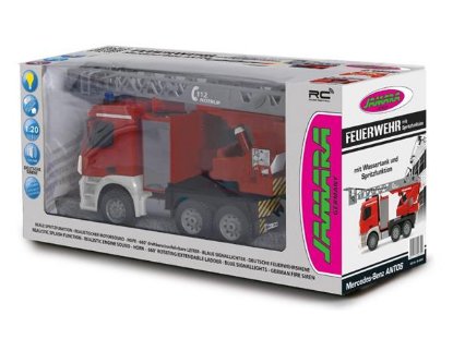 Kamion na daljinsko JAMARA vatrogasni Mercedes Arocs, crveni 1:20