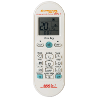 Univerzalni daljinski upravljač za klima uređaje SUPERIOR RC AirCo, 6000 kodova