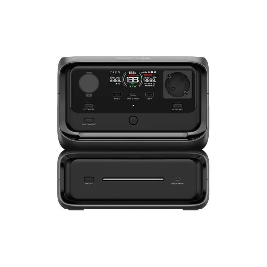 Energetska stanica ECOFLOW River 3 Max, 600W, crna