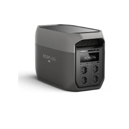 Energetska stanica ECOFLOW Delta 3 Max, 2048VA/2400W, prijenosni, sa 4 utičnice