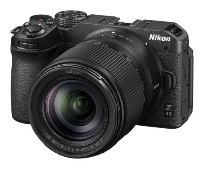 Digitalni fotoaparat NIKON Z30 + 18-140 DX, 20,9 Mp, DX CMOS senzor, 4K Ultra HD, crni