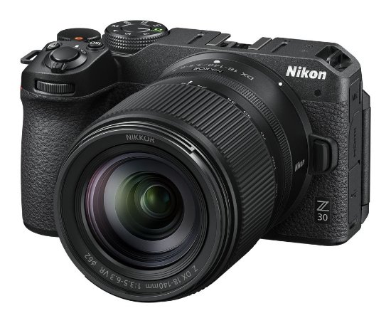 Digitalni fotoaparat NIKON Z30 + 18-140 DX, 20,9 Mp, DX CMOS senzor, 4K Ultra HD, crni
