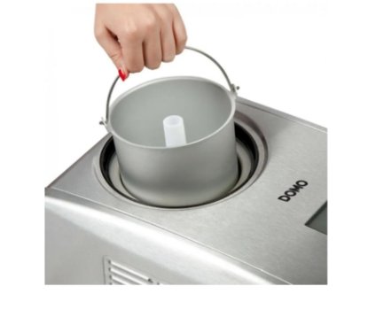 Aparat za sladoled DOMO DO9066I, 1,5 l, inox