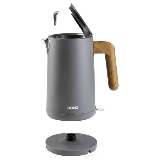 Kuhalo za vodu DOMO DO9268WK, 2200 W, 1,7 l, sivo