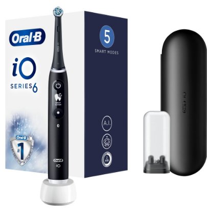 Električna četkica za zube ORAL-B iO6, Black Onyx