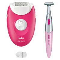 Epilator BRAUN SE3-202, Silk-epil, rozi