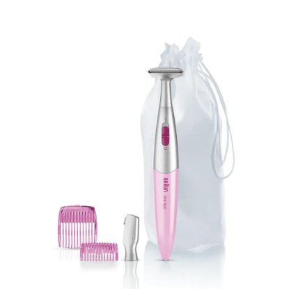 Trimer BRAUN FG 1100, za bikini zonu, rozi