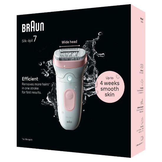 Epilator BRAUN SE 7-000 Silk-epil, bijeli