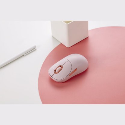 Miš XIAOMI Wireless Mouse 3, optički, bežični, BT, 1200dpi, rozi