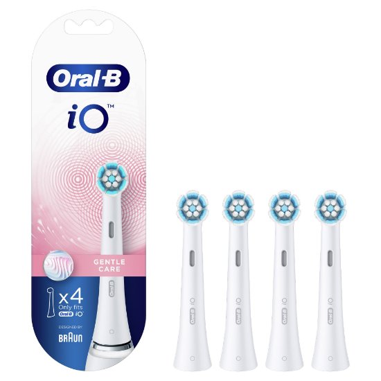 Zamjenske glave četkice za zube ORAL-B iO Gentile Care White 4ct