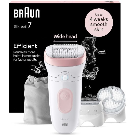 Epilator BRAUN SE7-060, Silk-epil, bijeli