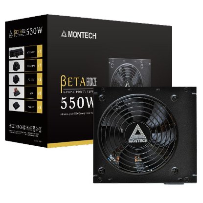Napajanje 550W, MONTECH Beta 550, ATX, 120mm vent. 80+ Bronze
