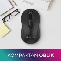 Miš OCTIO Style M280W, optički, bežični, 1600dpi, crni