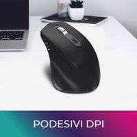 Miš OCTIO Ergo M340WBT, optički, bežični, BT,2400dpi, crni