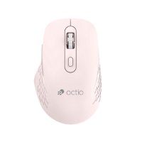 Miš OCTIO Style M270WBT, optički, bežični, BT,1600dpi, rozi