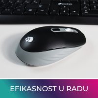 Miš OCTIO M300W, bežični, crni