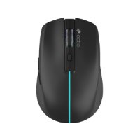 Miš OCTIO Style M310WBT, RGB, optički, bežični, BT,1600dpi, crni