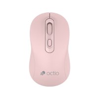 Miš OCTIO Style M280W, optički, bežični, 1600dpi, rozi