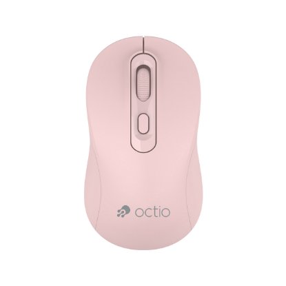 Miš OCTIO Style M280W, optički, bežični, 1600dpi, rozi