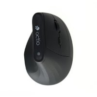 Miš OCTIO Ergo V100W, optički, bežični, BT,4000dpi, crni