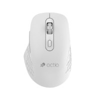 Miš OCTIO Style M270WBT, optički, bežični, BT,1600dpi, bijeli