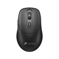 Miš OCTIO Style M320W, optički, bežični, 1600dpi, crni