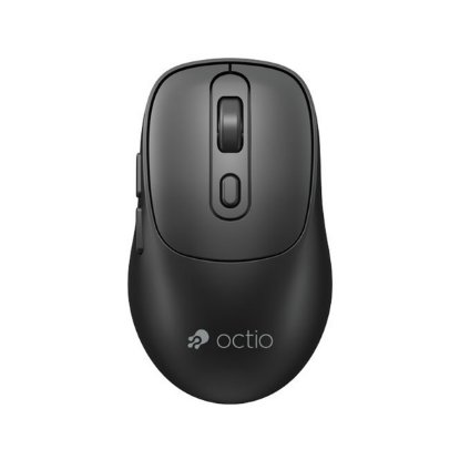 Miš OCTIO Style M320W, optički, bežični, 1600dpi, crni