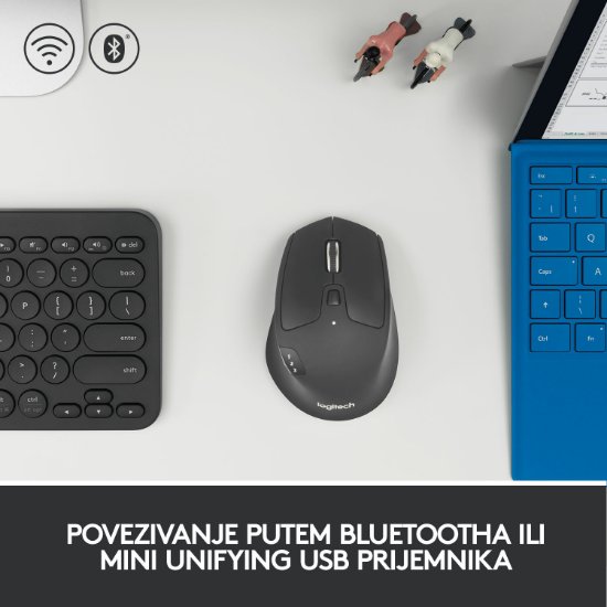 Miš LOGITECH M720 Triathlon, bežični, USB
