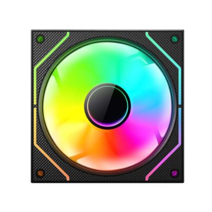 Ventilator BIT FORCE BLOW PWM ARGB, 120mm, 1800 okr/min, crni