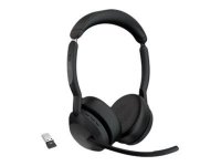 Slušalice JABRA Evolve2 55 Link380a MS, on-ear, Stereo, USB-A, BT, crne