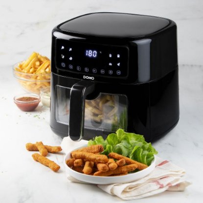 Friteza na vrući zrak DOMO DO1134FR, 1500 W, 6,0 l, siva