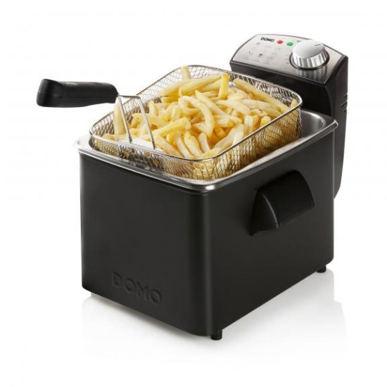 Friteza DOMO DO1014FR, 3200 W, 4,5 l, crna