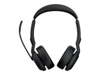 Slušalice JABRA Evolve2 55 Link380a MS, on-ear, Stereo, USB-A, BT, crne