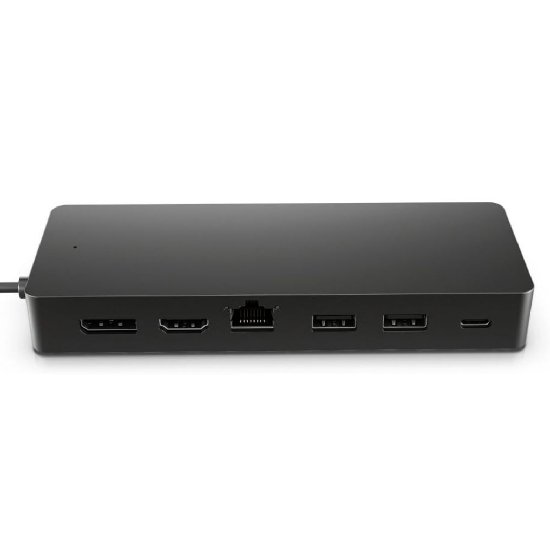 Docking station HP Universal USB-C Multiport Hub, USB-C, HDMI 2.0, DP 1.2, USB-A x2, USB-C, RJ45 , crni