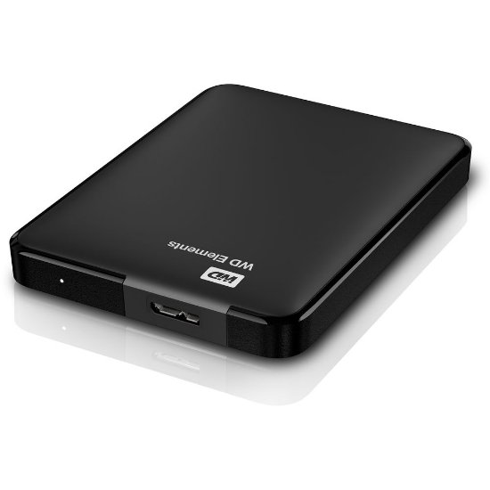 Tvrdi disk vanjski 2TB WESTERN DIGITAL Elements Portable, USB 3.0, 2.5", crni