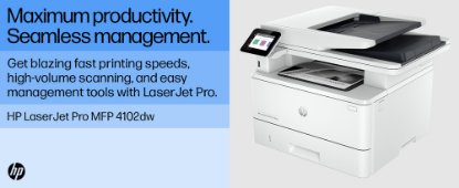 Multifunkcijski printer HP LaserJet Pro MFP 4102dw, 2Z622F, 1200dpi, 512MB, duplex, USB, LAN, WiFi