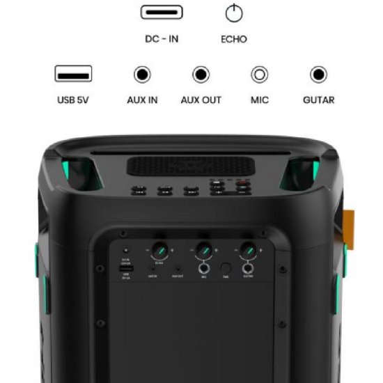 Zvučnik HISENSE Party Storm 1, bežični, bluetooth, 300 W, crni