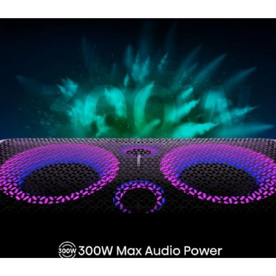 Zvučnik HISENSE Party Storm 1, bežični, bluetooth, 300 W, crni