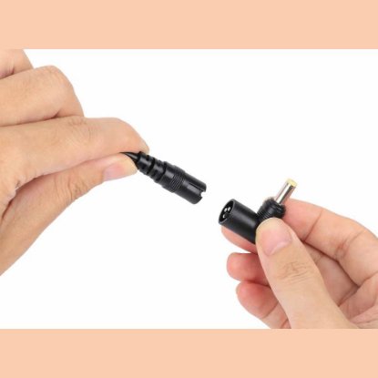 Punjač za laptop MANHATTAN, 65W, univerzalni, crni