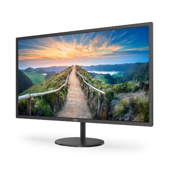 Monitor 31.5" AOC Q32V4, QHD, 75Hz, 4ms, 250cd/m2, 20M:1, crni