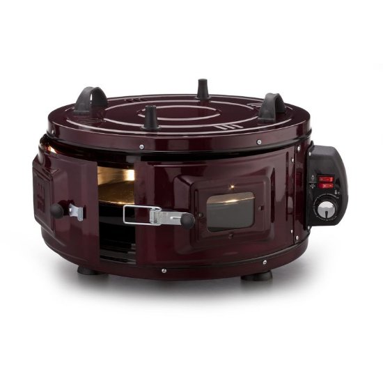 Mini pećnica ELIT Rusticale EP-53, peka, 1300 W, 53cm, crvena