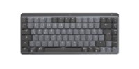 Tipkovnica LOGITECH MX Mechanical Mini Tactile Quiet, bežična, BT, crna