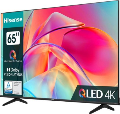 IZLOŽBENI - LED TV 65" HISENSE 65E7KQ Smart TV, 4K UHD, DVB-T2/C/S2, HDMI, Wi-Fi, Bluetooth, USB, LAN - energetski razred G