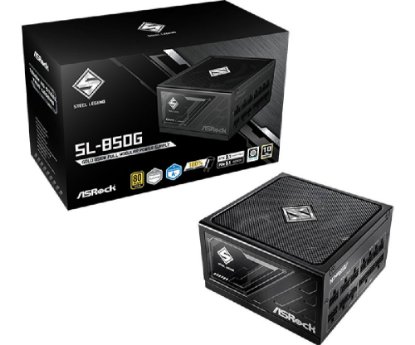 Napajanje 850W, ASROCK Steel Legend SL-850G, 135mm vent., 80+ Gold, modularno