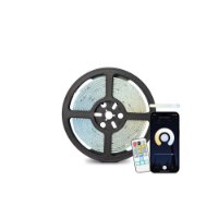 LED traka KSIX BXLEDST5M21, podrezivanje, 1000 lumena, CCT bijela, daljinski, 5m