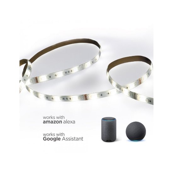 LED traka KSIX BXLEDST5M21, podrezivanje, 1000 lumena, CCT bijela, daljinski, 5m