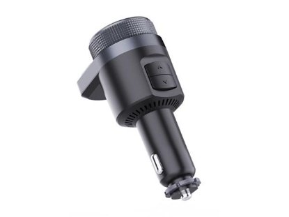 FM transmiter AKAI FMT-80BT, 2xUSB punjač, BT, HandsFree, 12-24V, crni