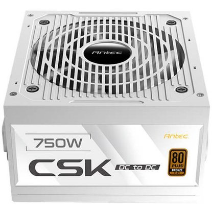 Napajanje 750W, ANTEC CSK DC 750, 120mm vent., 80+ Bronze, bijelo