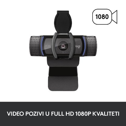 Web kamera LOGITECH HD WebCam C920S Pro